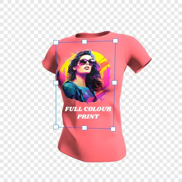 Female T-Shirt, full-colour print